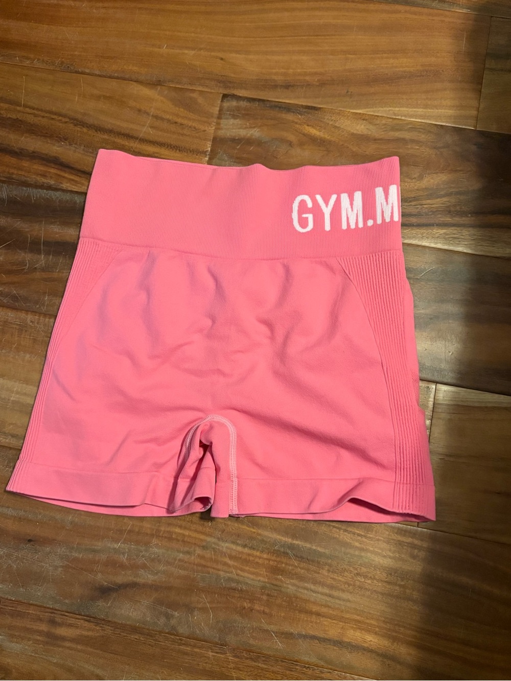 Pink Gym Minute Butt Scrunch Shorts Women’s‎ Small High Rise Pink (1321)